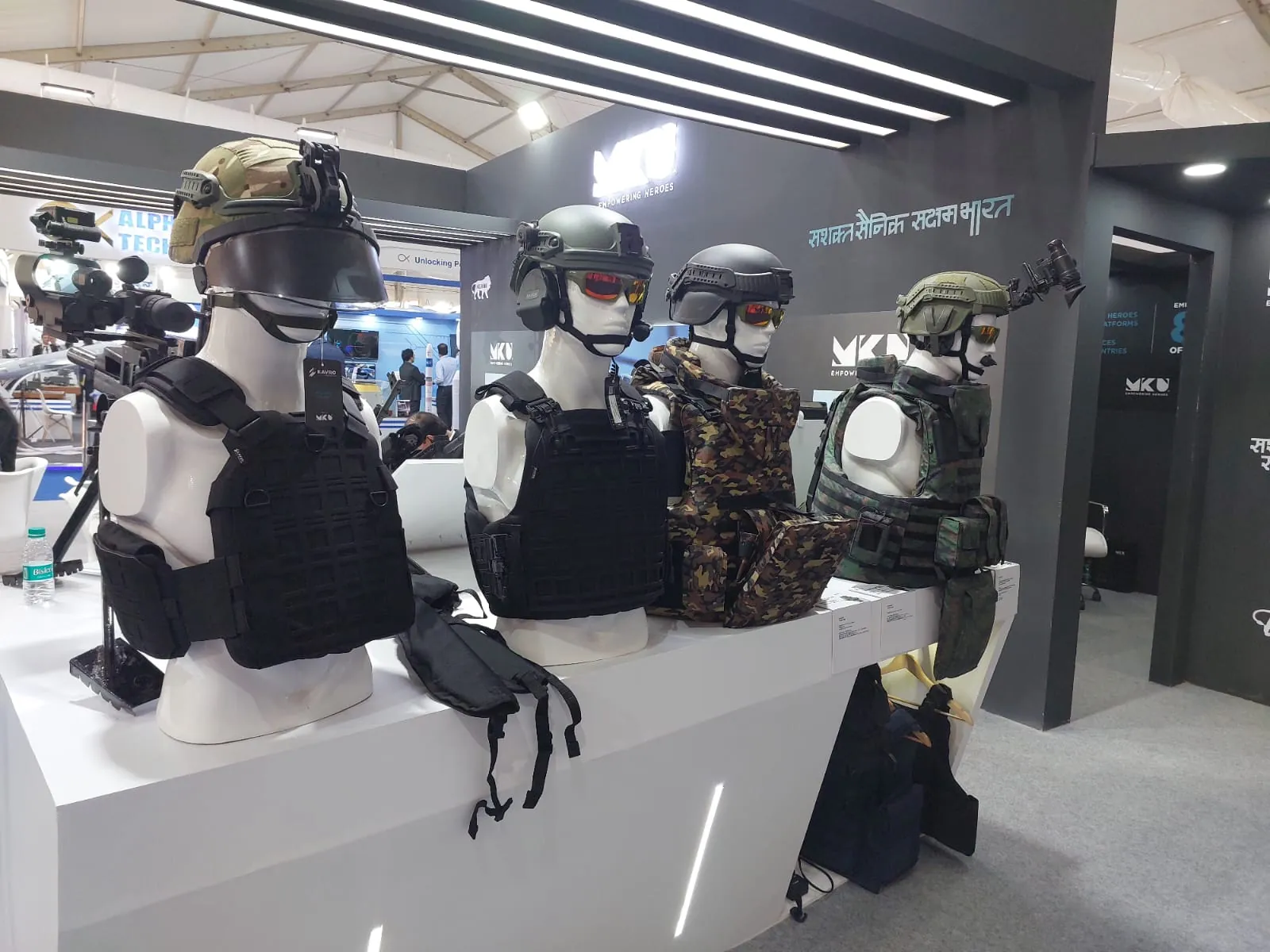 Next-Gen Ballistic Helmets, Night-Vision Optics & Body Armor